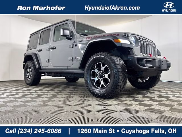 2018 Sting-Gray Clearcoat Jeep Wrangler Unlimited Rubicon 4X4 SUV