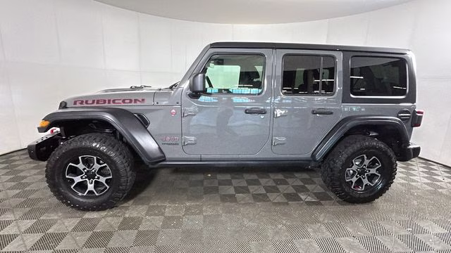 2018 Sting-Gray Clearcoat Jeep Wrangler Unlimited Rubicon 4X4 SUV