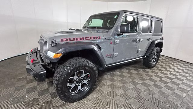2018 Sting-Gray Clearcoat Jeep Wrangler Unlimited Rubicon 4X4 SUV