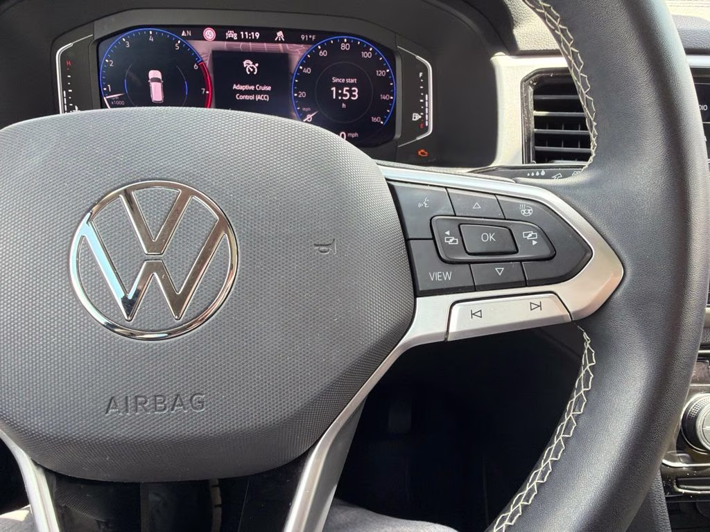 2021 Tourmaline Blue Metallic Volkswagen Atlas SEL Premium AWD SUV