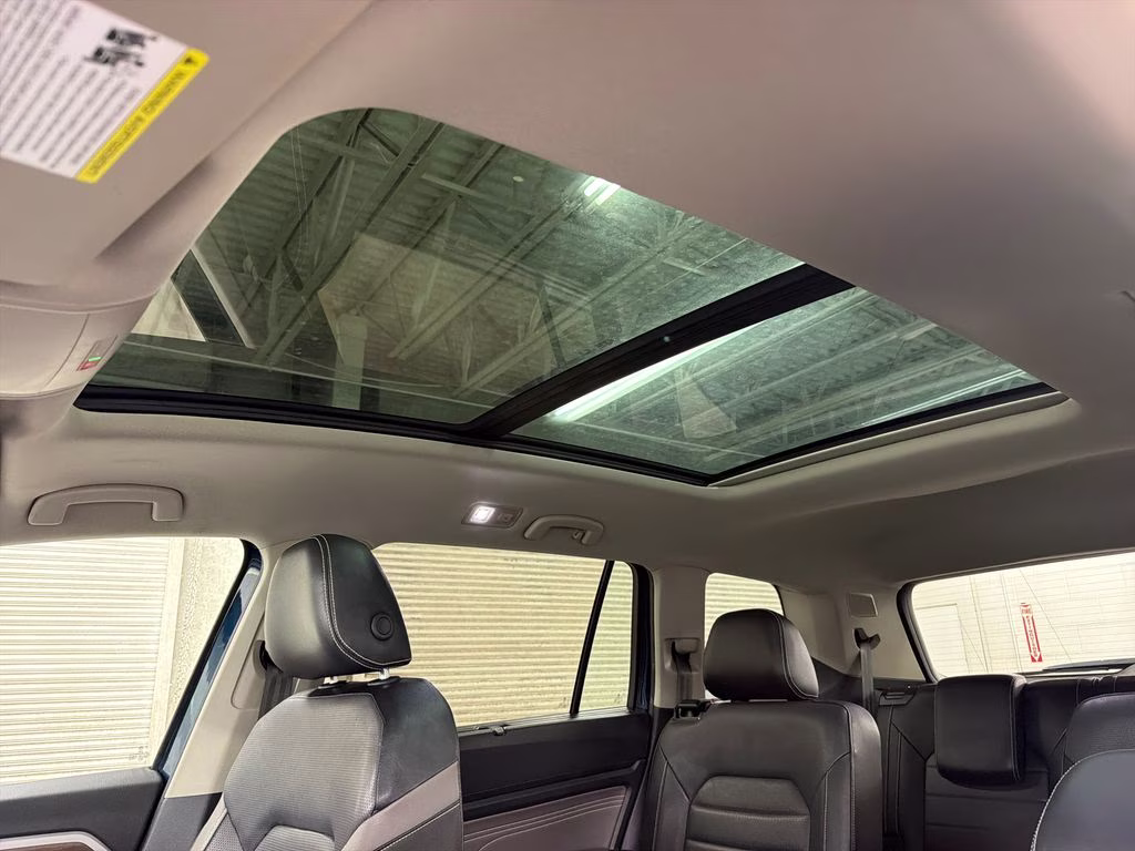 2021 Tourmaline Blue Metallic Volkswagen Atlas SEL Premium AWD SUV