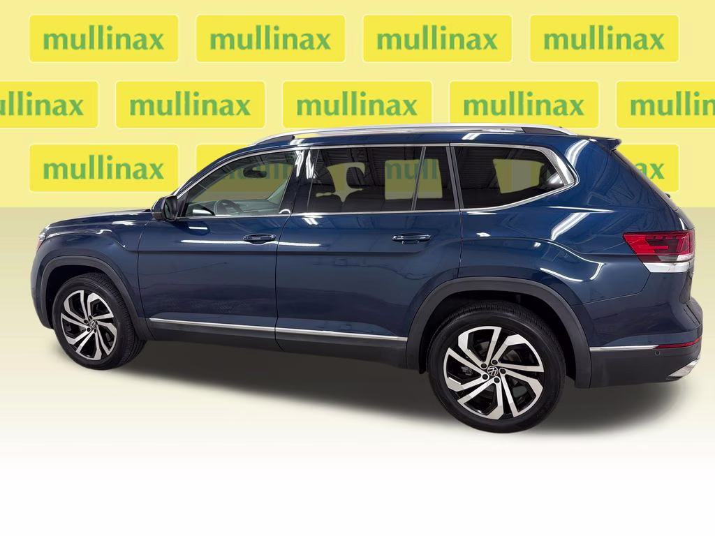 2021 Tourmaline Blue Metallic Volkswagen Atlas SEL Premium AWD SUV