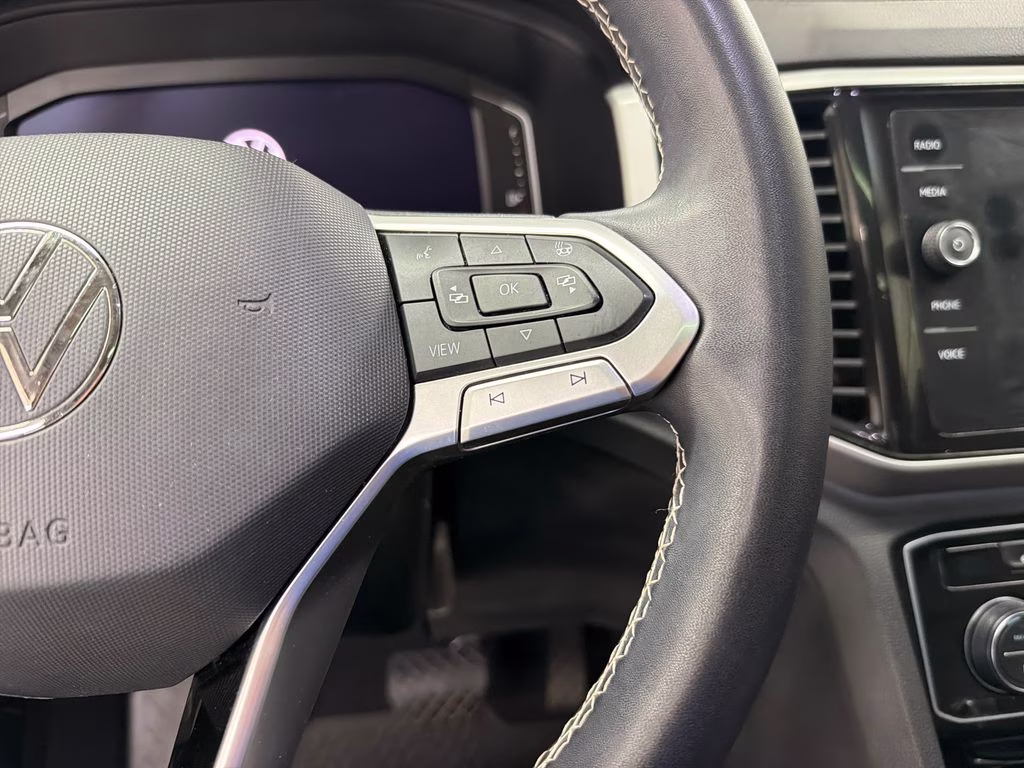 2021 Tourmaline Blue Metallic Volkswagen Atlas SEL Premium AWD SUV