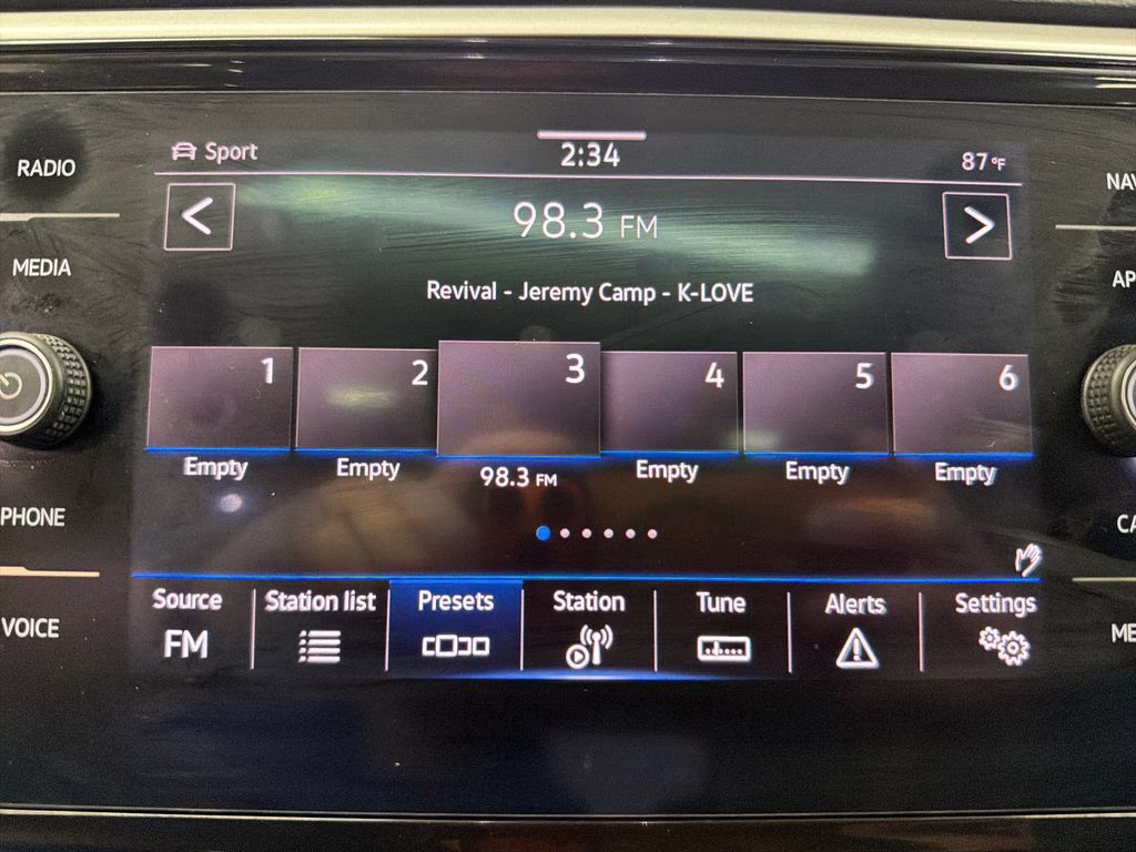2021 Tourmaline Blue Metallic Volkswagen Atlas SEL Premium AWD SUV