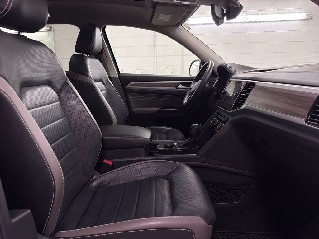 2021 Tourmaline Blue Metallic Volkswagen Atlas SEL Premium AWD SUV