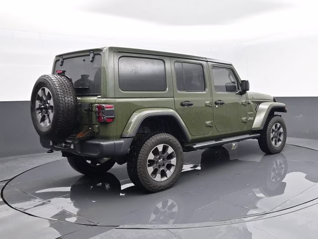 2020 Sarge Green Clearcoat Jeep Wrangler Unlimited Sahara 4X4 SUV