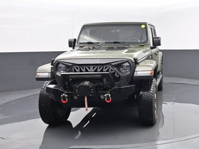 2020 Sarge Green Clearcoat Jeep Wrangler Unlimited Sahara 4X4 SUV