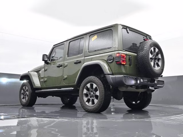2020 Sarge Green Clearcoat Jeep Wrangler Unlimited Sahara 4X4 SUV