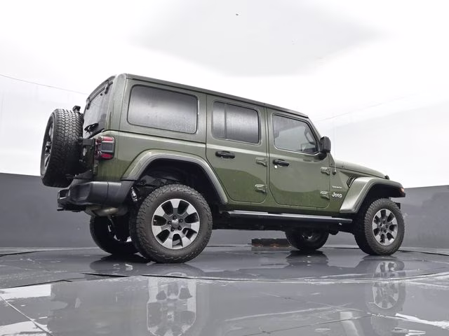 2020 Sarge Green Clearcoat Jeep Wrangler Unlimited Sahara 4X4 SUV