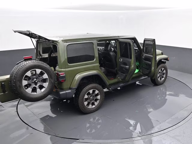 2020 Sarge Green Clearcoat Jeep Wrangler Unlimited Sahara 4X4 SUV