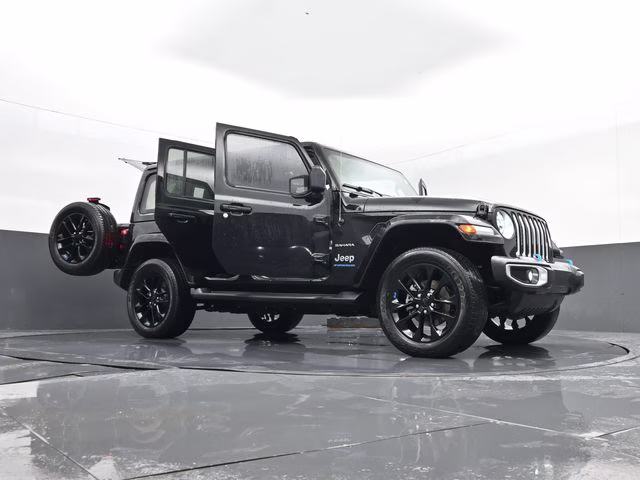 2020 Sarge Green Clearcoat Jeep Wrangler Unlimited Sahara 4X4 SUV