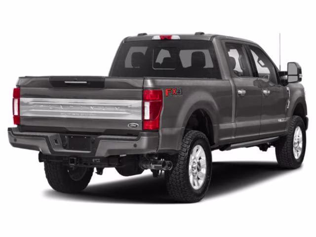 2022 White Metallic Ford Super Duty F-350 SRW Platinum 4X4 Truck
