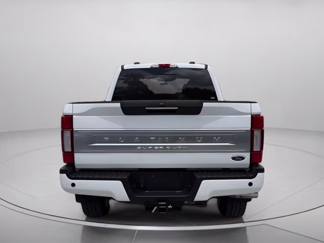2022 White Metallic Ford Super Duty F-350 SRW Platinum 4X4 Truck