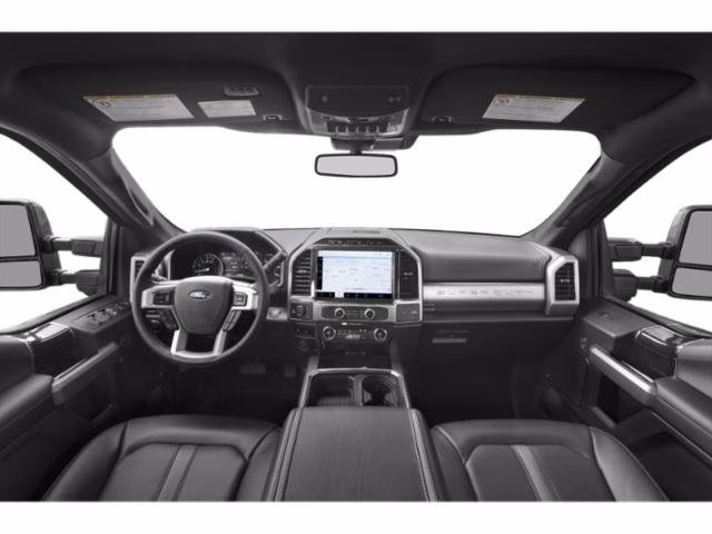 2022 White Metallic Ford Super Duty F-350 SRW Platinum 4X4 Truck