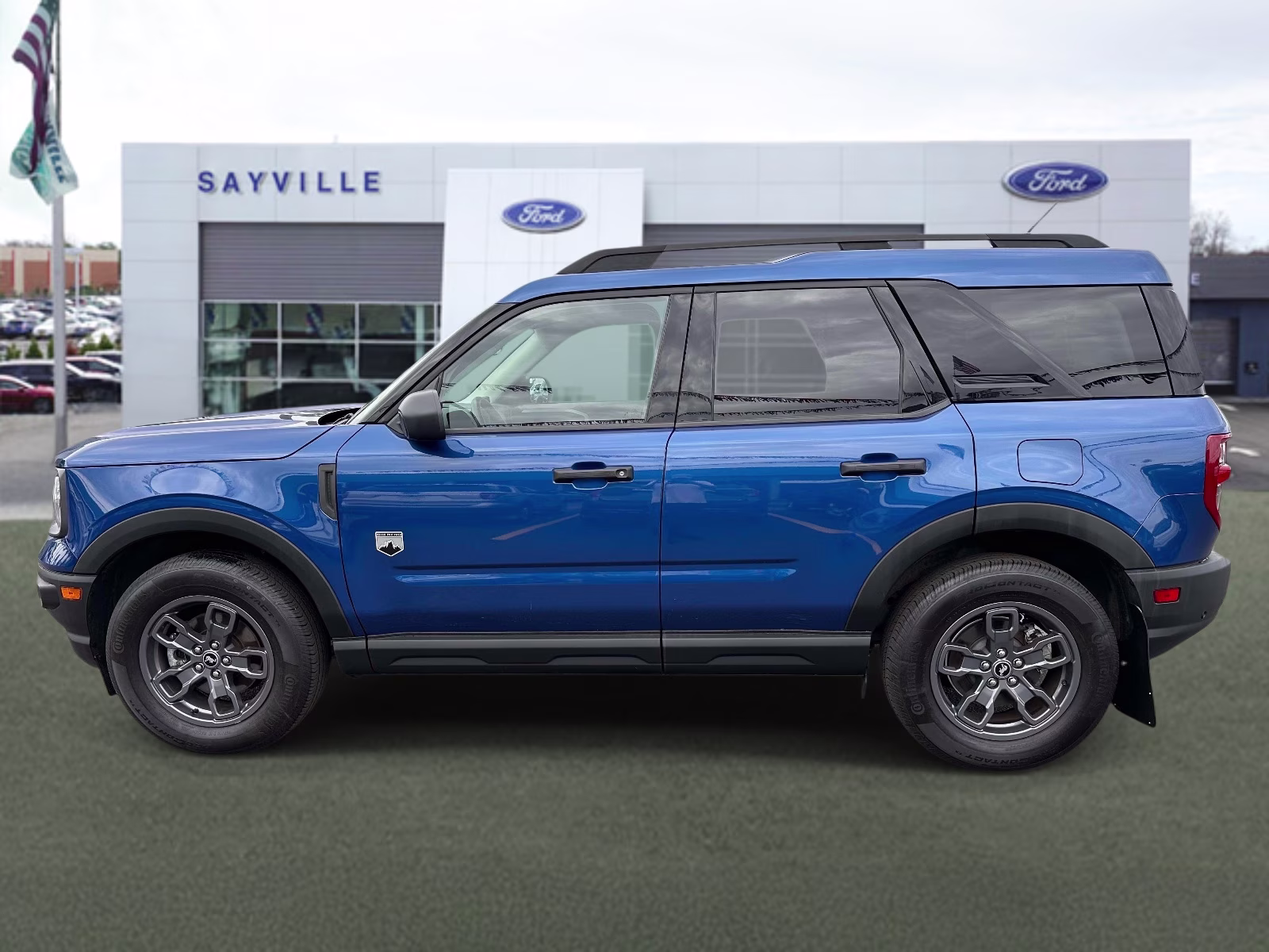 2024 Atlas Blue Metallic Ford Bronco Sport Big Bend 4x4 4X4 SUV