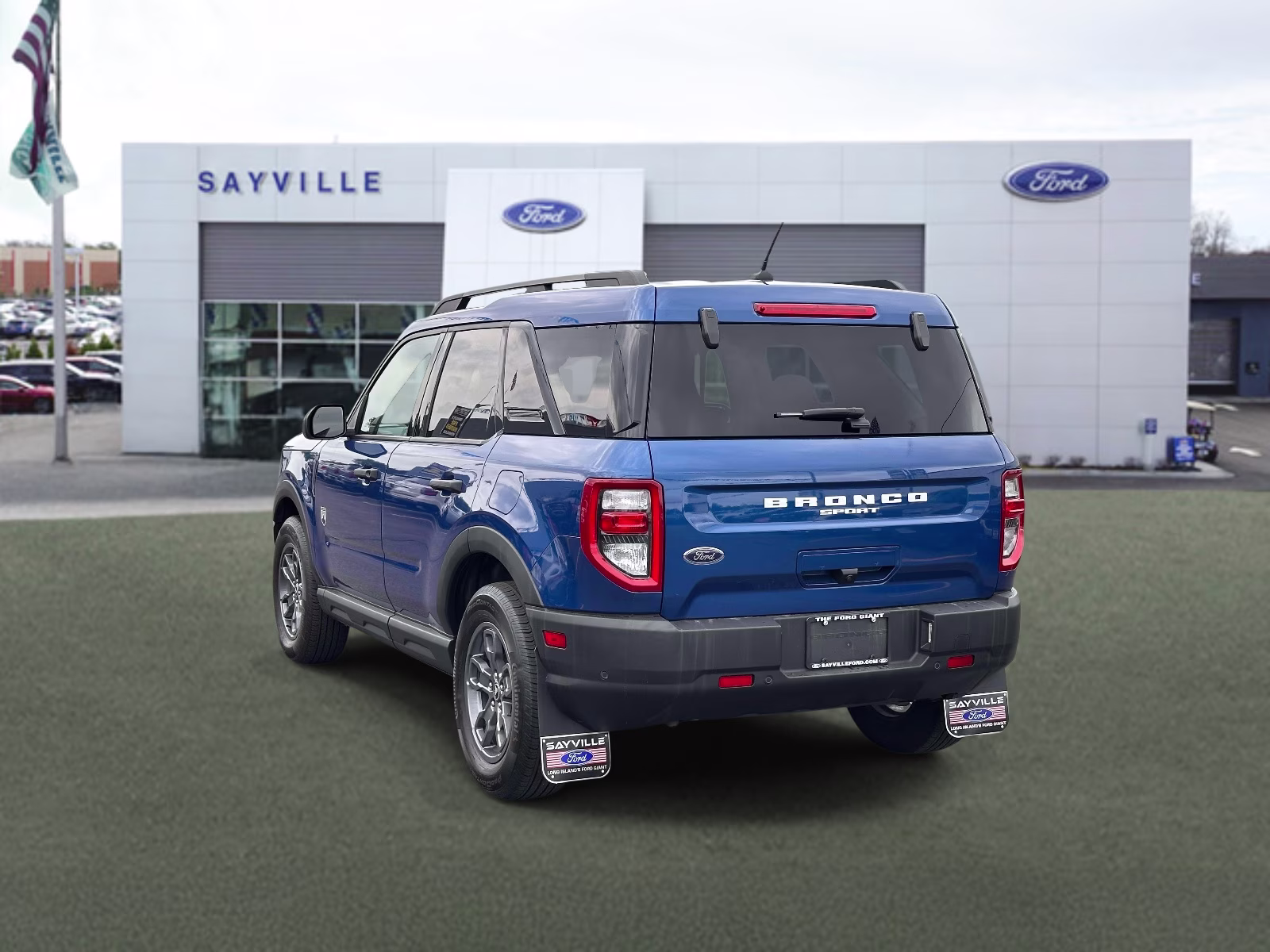 2024 Atlas Blue Metallic Ford Bronco Sport Big Bend 4x4 4X4 SUV