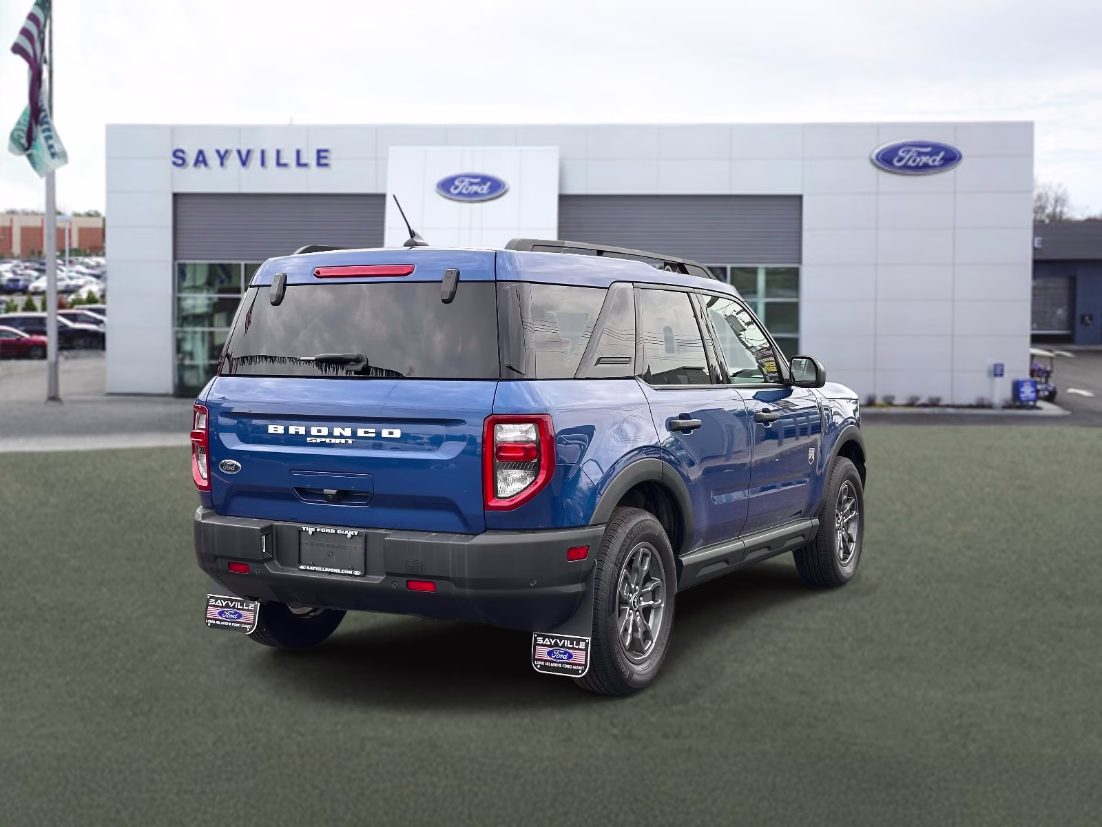 2024 Atlas Blue Metallic Ford Bronco Sport Big Bend 4x4 4X4 SUV