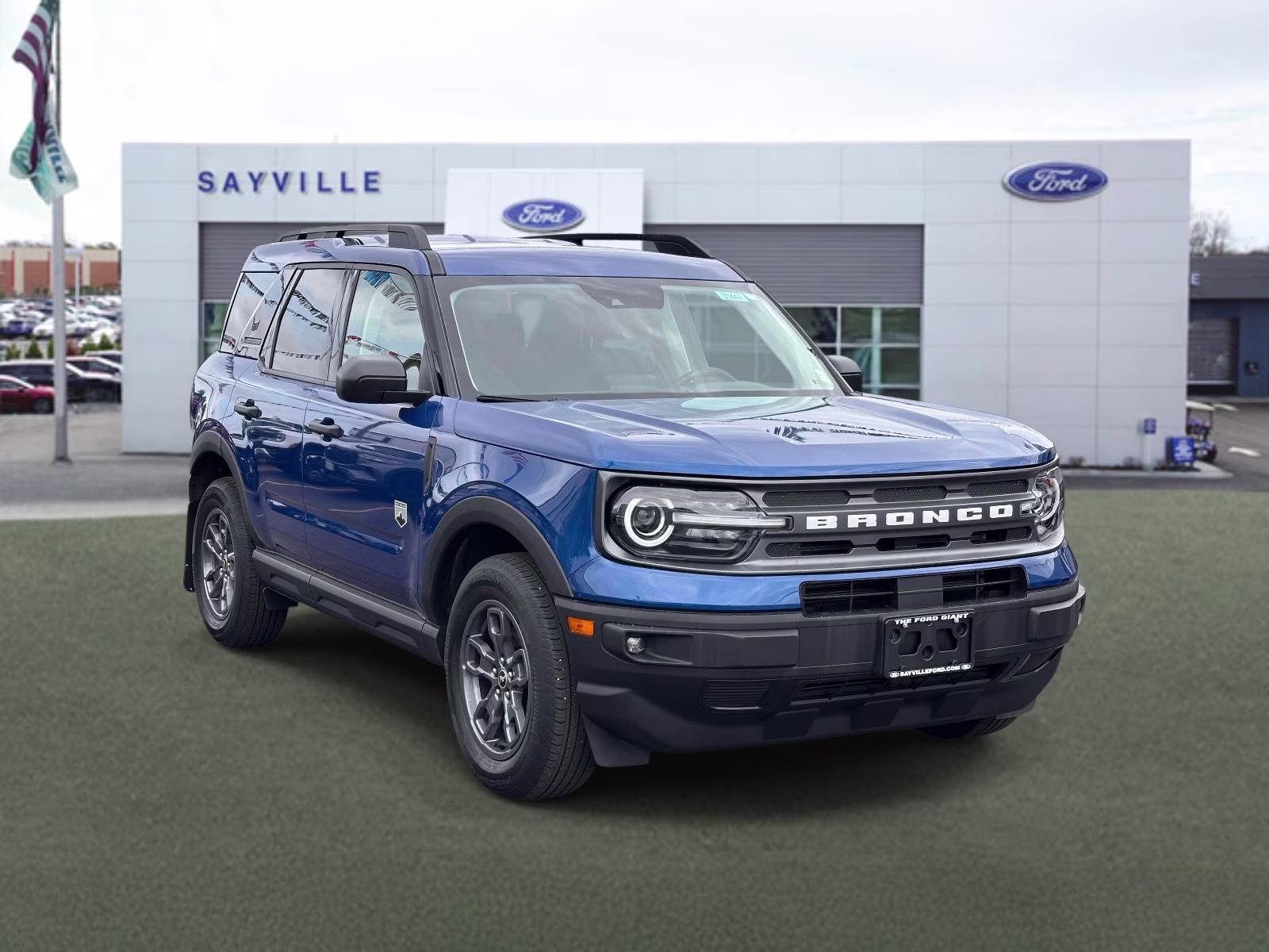 2024 Atlas Blue Metallic Ford Bronco Sport Big Bend 4x4 4X4 SUV