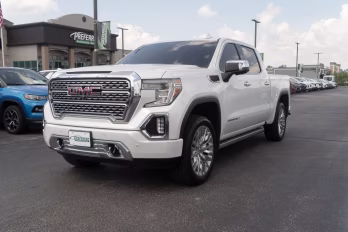 2019 White Frost Tricoat GMC Sierra 1500 Denali 4X4 Truck