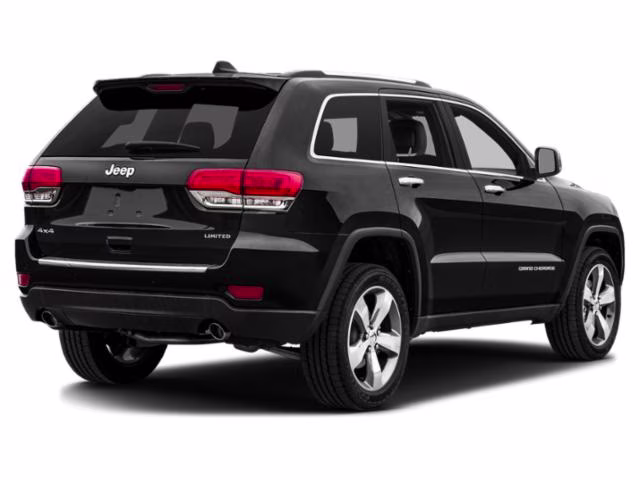 2015 Brilliant Black Crystal Pearlcoat Jeep Grand Cherokee Limited RWD SUV