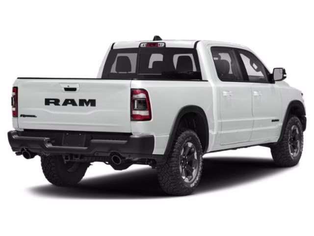 2019 Bright White Clearcoat Ram 1500 Rebel RWD Truck