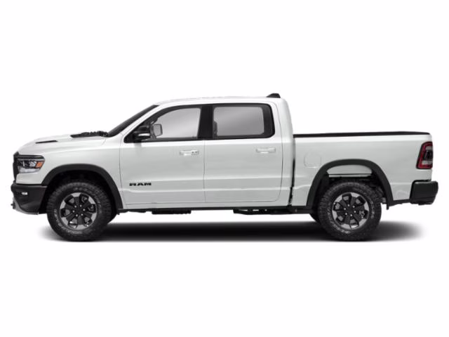 2019 Bright White Clearcoat Ram 1500 Rebel RWD Truck