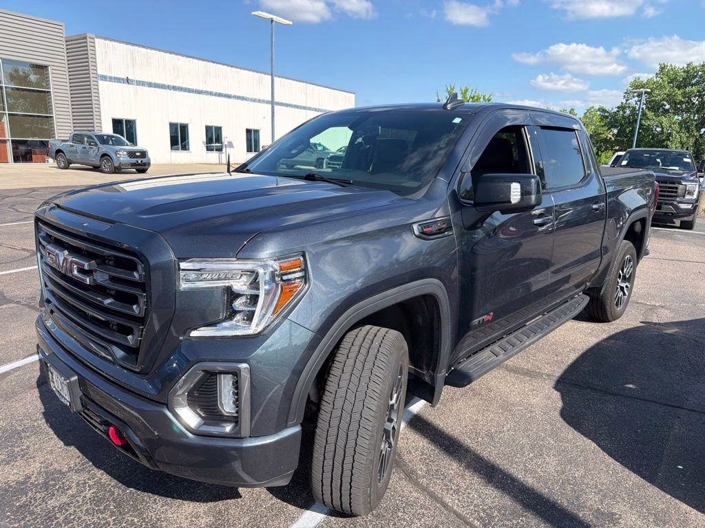 2021 Dark Sky Metallic GMC Sierra 1500 AT4 Preferred w/Trailer Tow Pkg 4X4 Truck