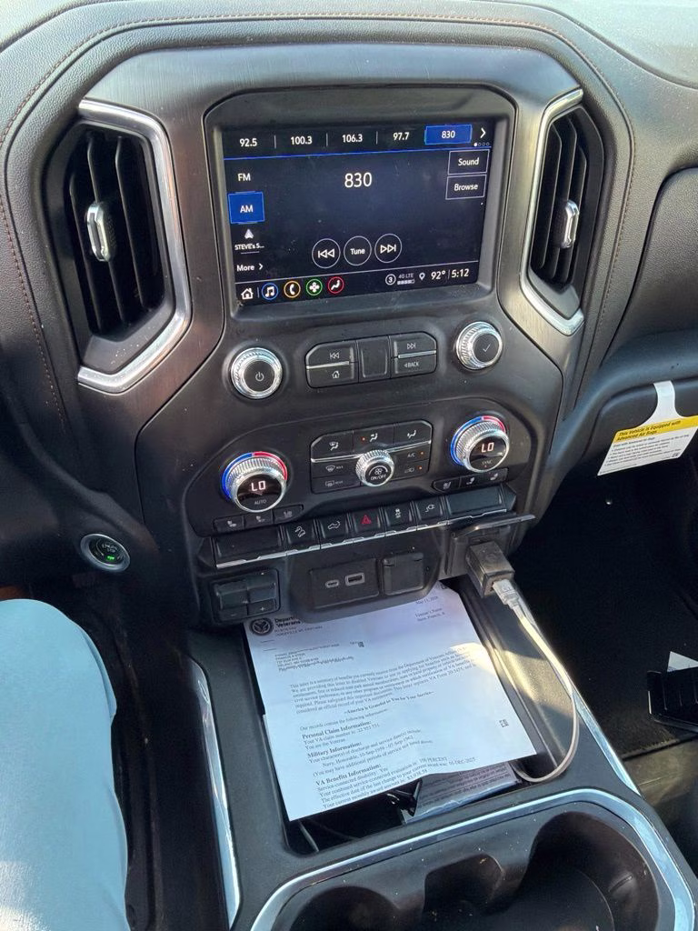 2021 Dark Sky Metallic GMC Sierra 1500 AT4 Preferred w/Trailer Tow Pkg 4X4 Truck