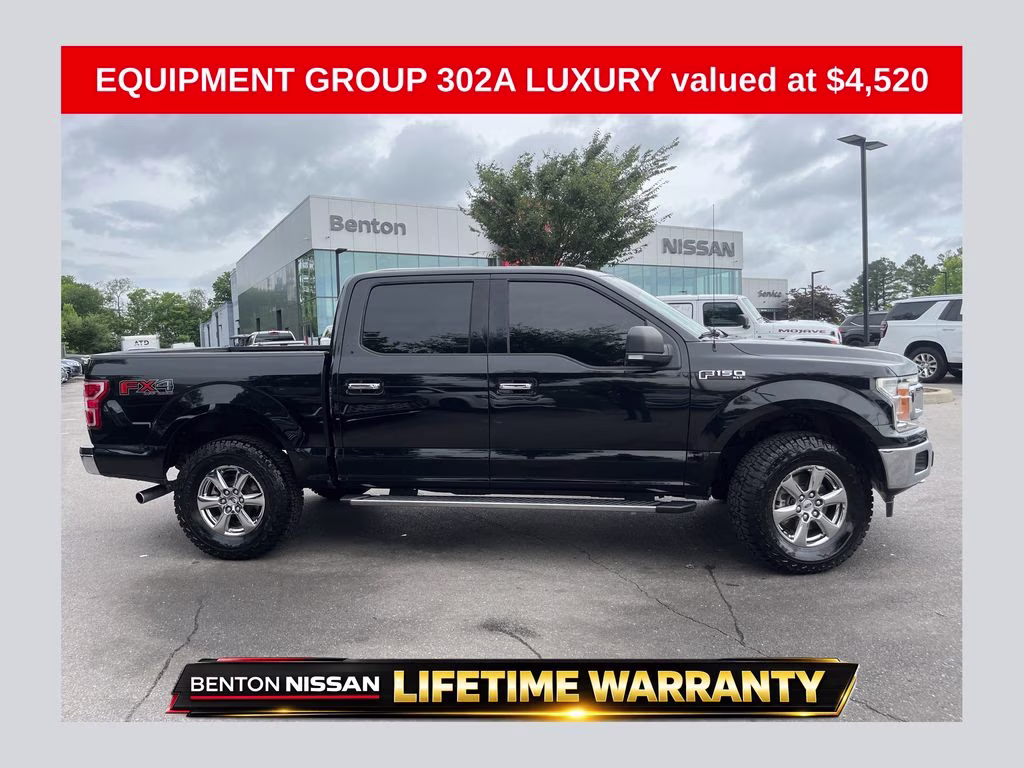 2018 Shadow Black Ford F-150 XLT 4X4 Truck