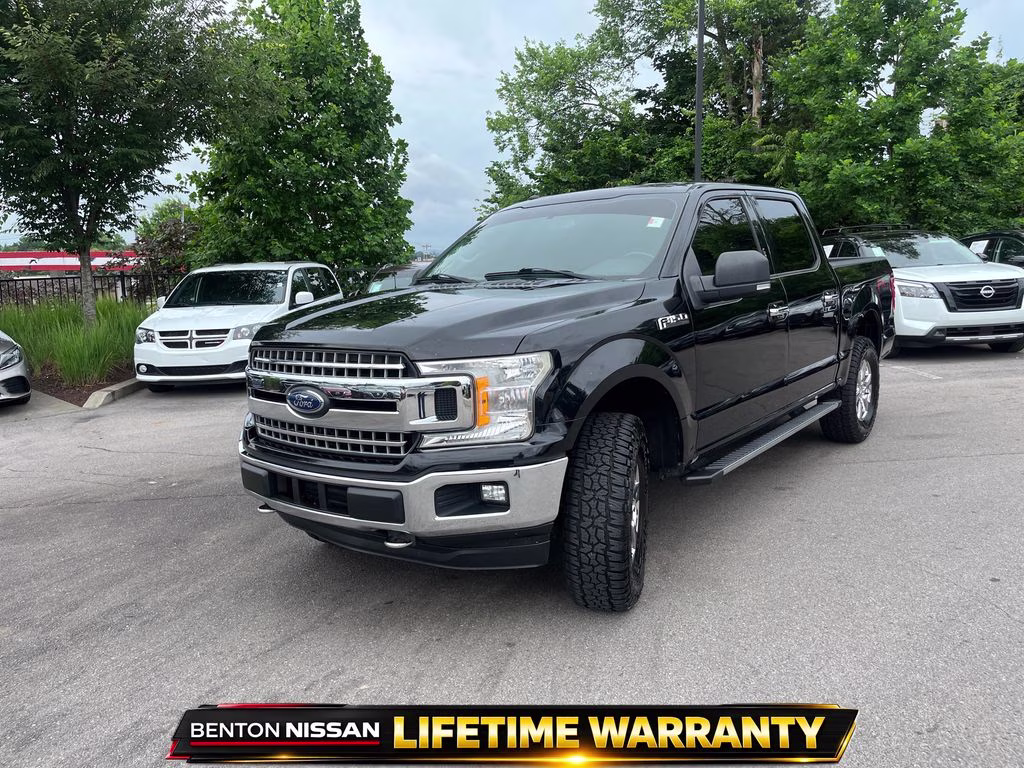 2018 Shadow Black Ford F-150 XLT 4X4 Truck