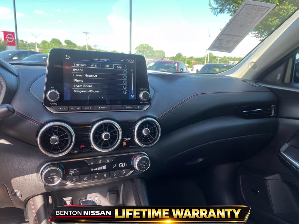 2024 Super Black Nissan Sentra SR FWD Sedan