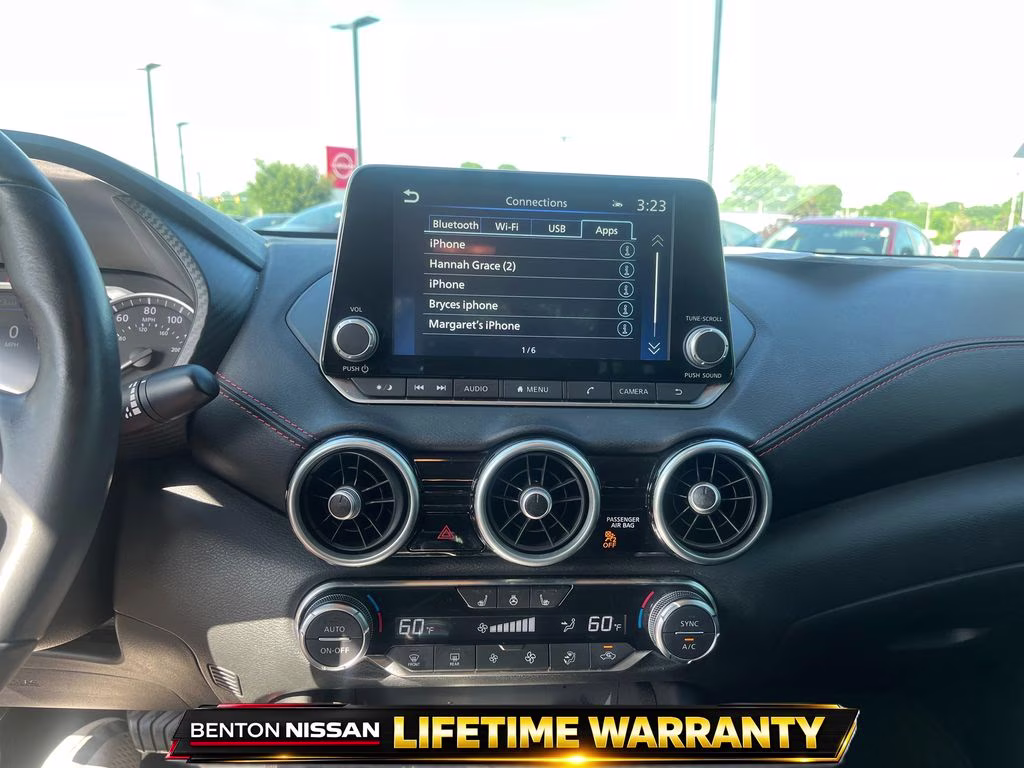 2024 Super Black Nissan Sentra SR FWD Sedan