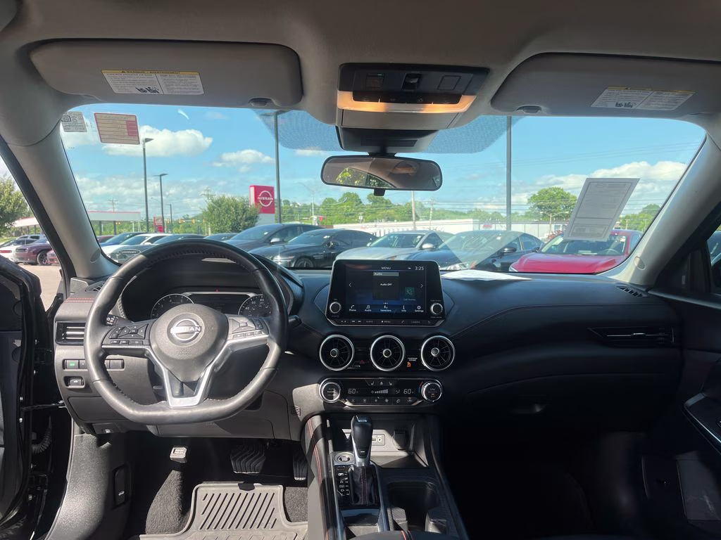 2024 Super Black Nissan Sentra SR FWD Sedan