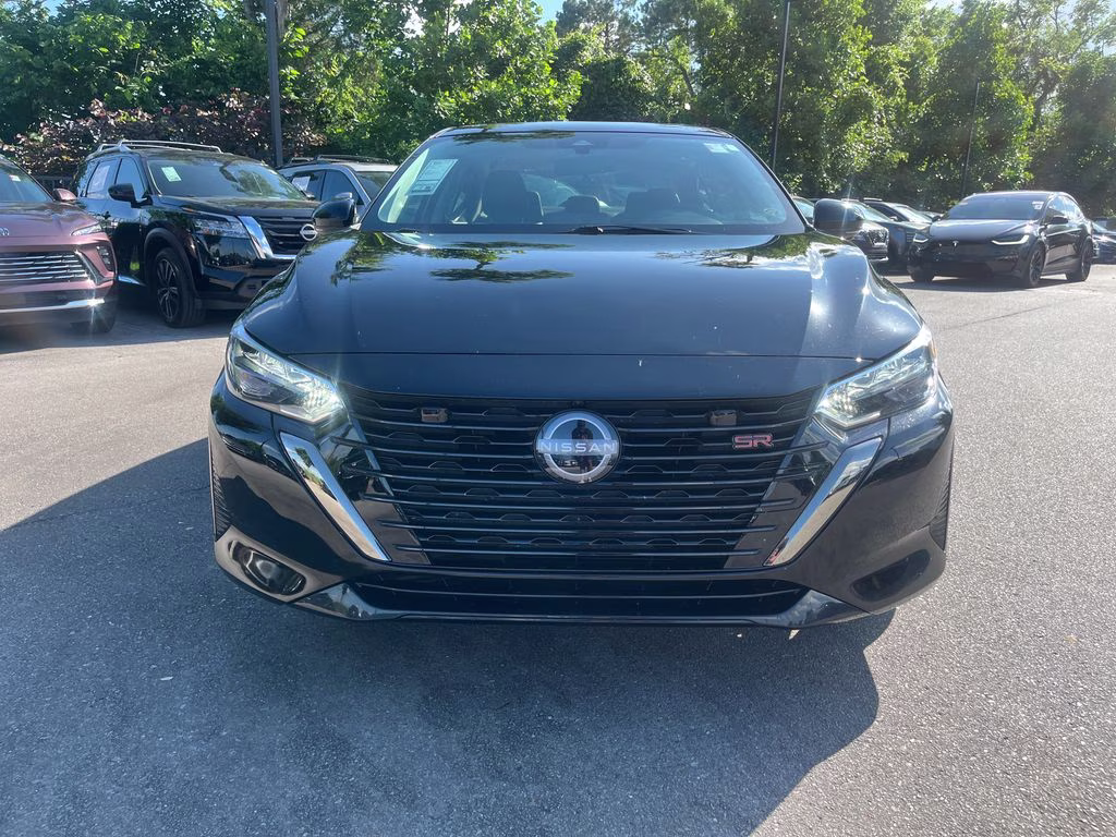 2024 Super Black Nissan Sentra SR FWD Sedan