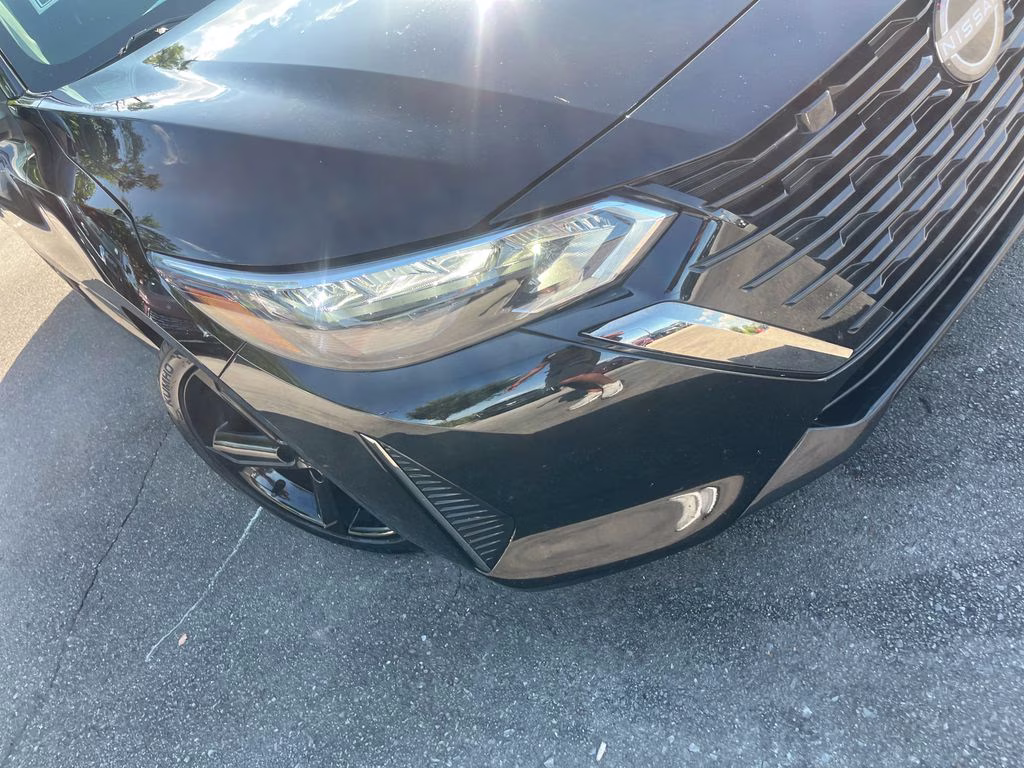 2024 Super Black Nissan Sentra SR FWD Sedan