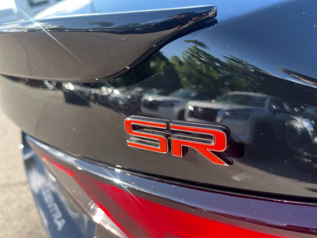 2024 Super Black Nissan Sentra SR FWD Sedan