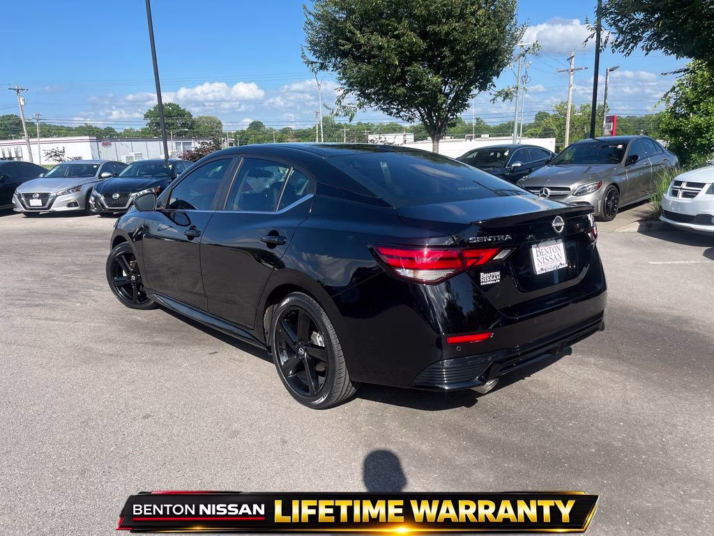 2024 Super Black Nissan Sentra SR FWD Sedan
