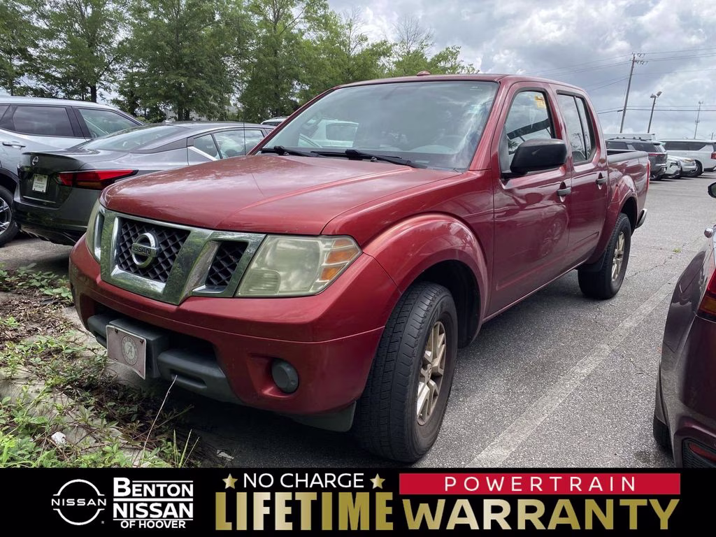 2015 Lava Red Nissan Frontier SV RWD Truck