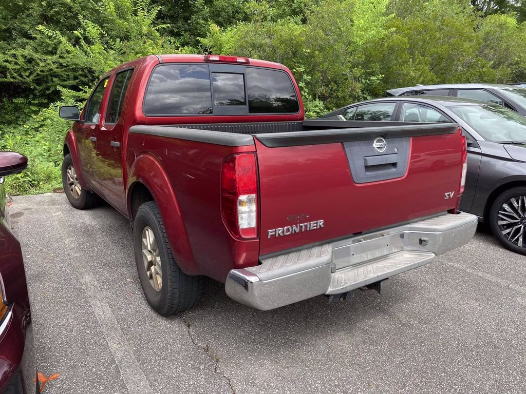 2015 Lava Red Nissan Frontier SV RWD Truck