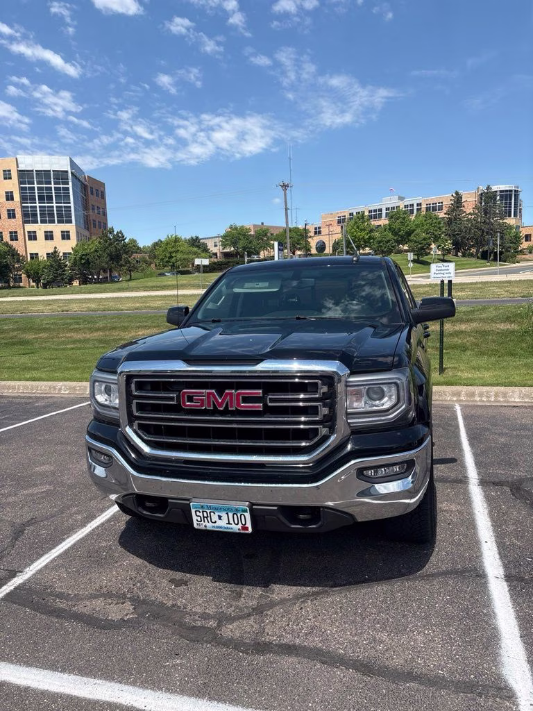 2016 Onyx Black GMC Sierra 1500 SLE Preferred Equpt w/Convenience & Value Pkgs 4X4 Truck