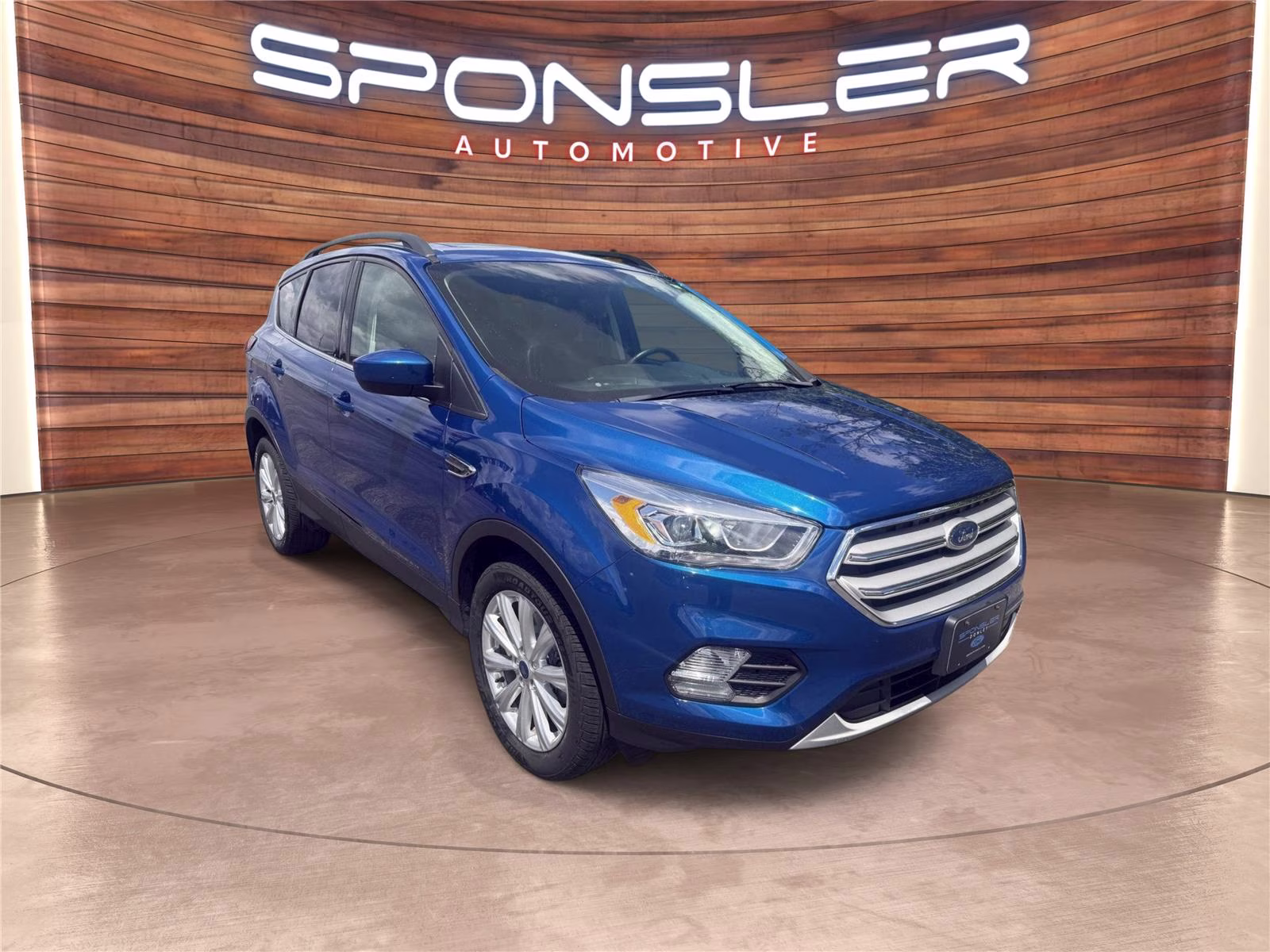2019 Lightning Blue Metallic Ford Escape SEL 4X4 SUV