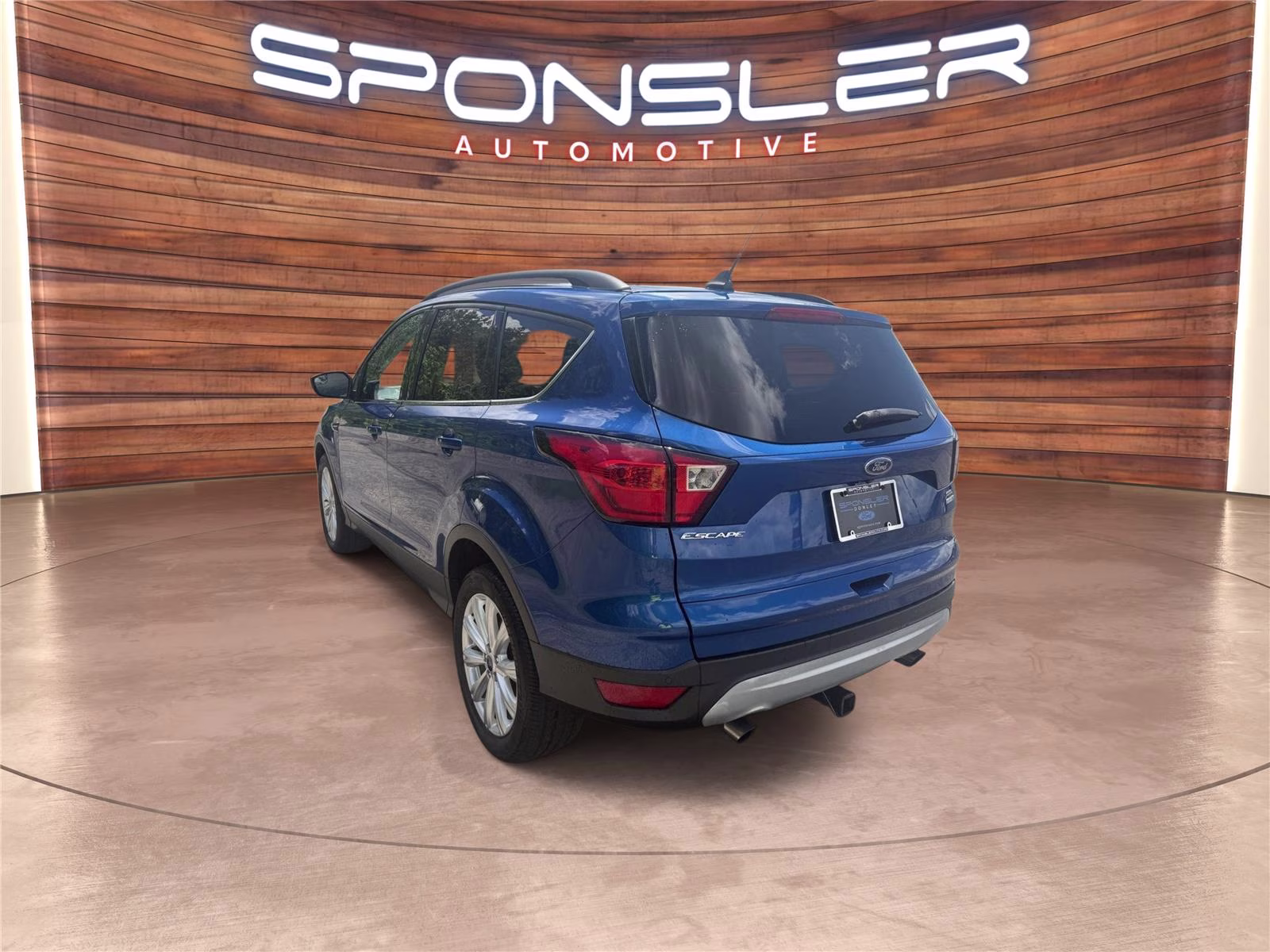 2019 Lightning Blue Metallic Ford Escape SEL 4X4 SUV