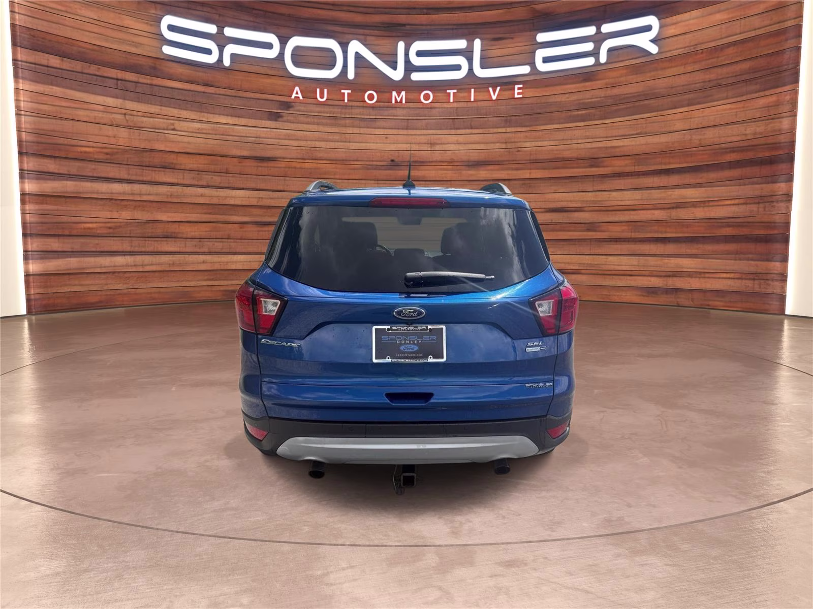 2019 Lightning Blue Metallic Ford Escape SEL 4X4 SUV