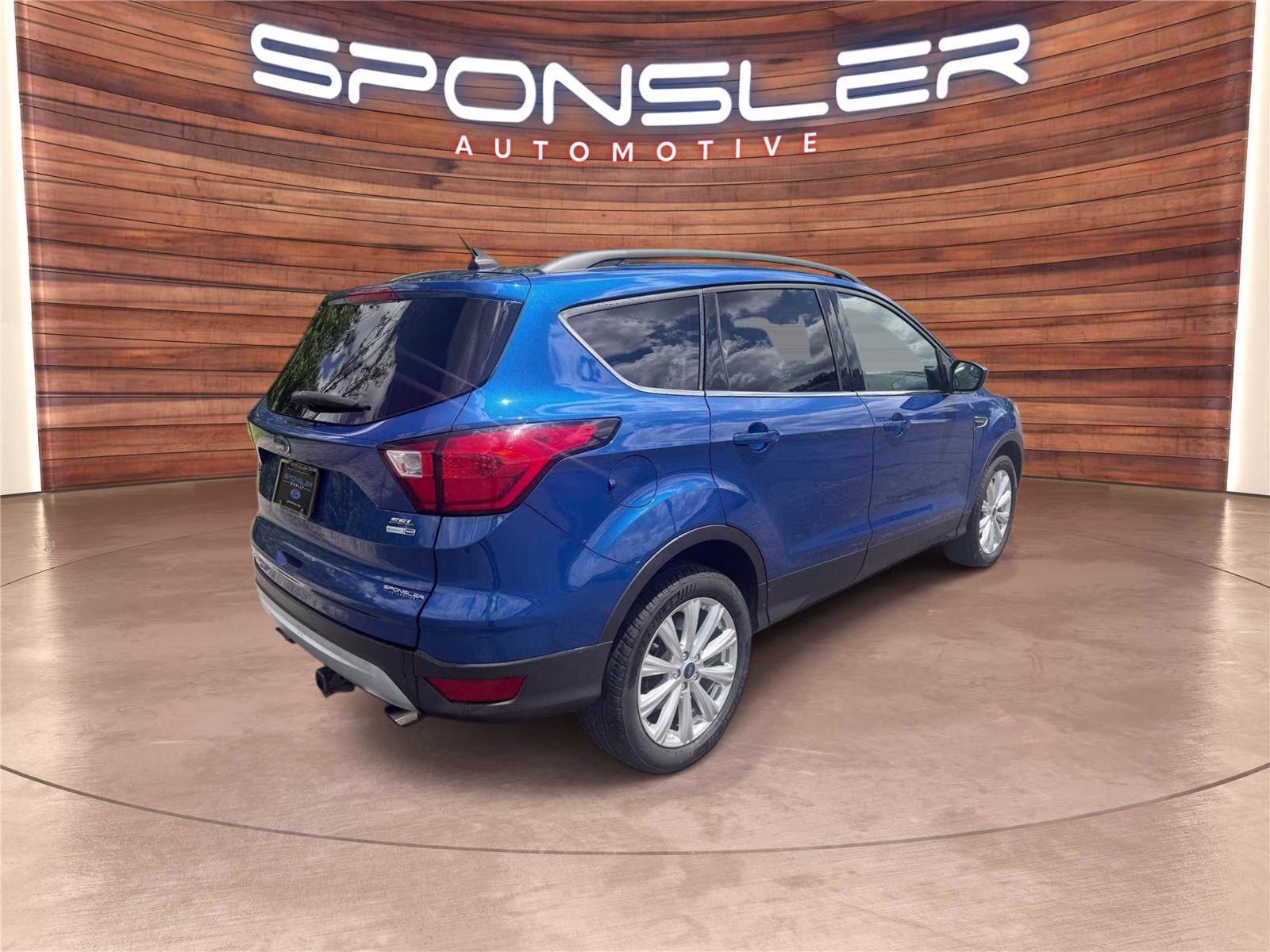 2019 Lightning Blue Metallic Ford Escape SEL 4X4 SUV