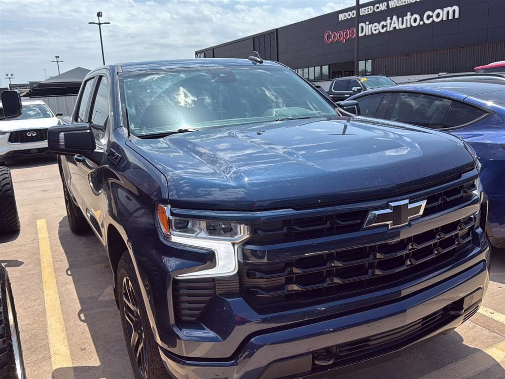 2023 BLUE Chevrolet Silverado 1500 TRUCK