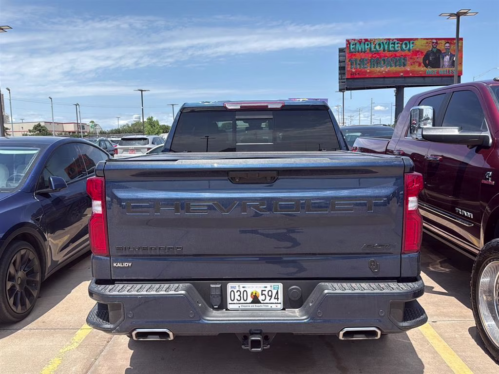 2023 Northsky Blue Metallic Chevrolet Silverado 1500 RST 4X4 Truck