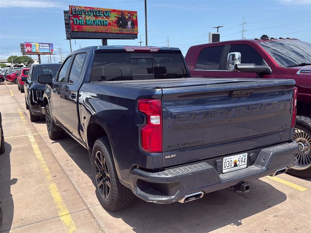 2023 Northsky Blue Metallic Chevrolet Silverado 1500 RST 4X4 Truck
