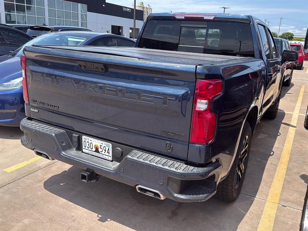 2023 Northsky Blue Metallic Chevrolet Silverado 1500 RST 4X4 Truck
