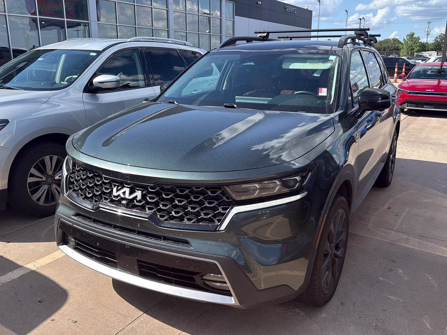 2022 ARUBA GREEN Kia Sorento SUV AWD