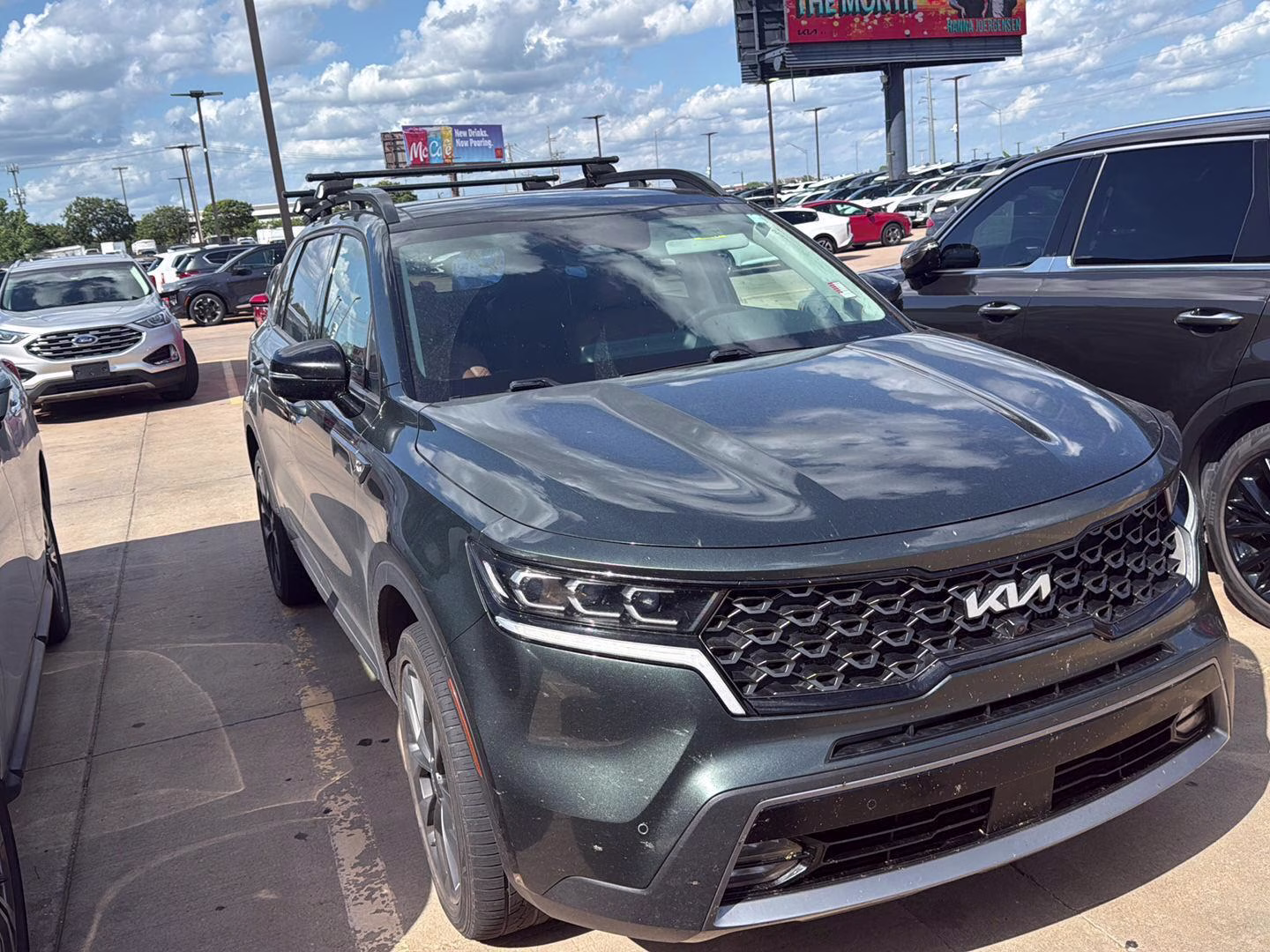2022 ARUBA GREEN Kia Sorento SUV AWD